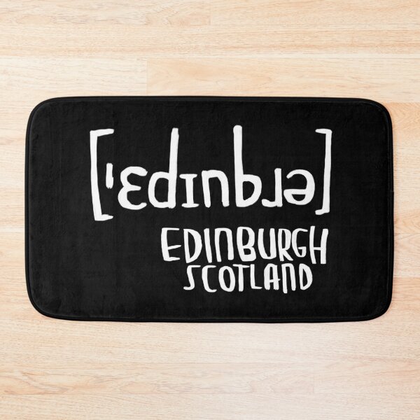 Item preview, Pronunciation Edinburgh Scotland designed and sold by badlydrawnbabe.