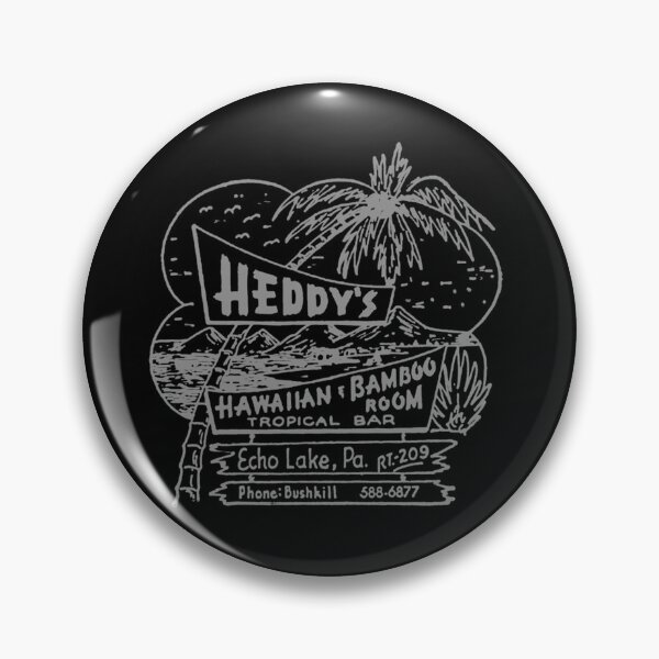 Artikelvorschau, Vintage Heddy's Hawaiian & Bamboo Room und Tropical Bar - Echo Lake, PA entworfen und verkauft von QuayTradingCo.