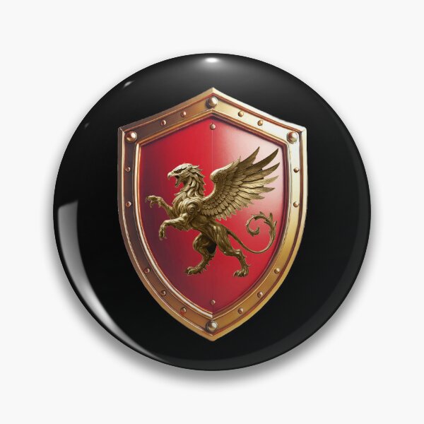 Item preview, Patel Family Shield  Golden Griffin Emblem designed and sold by Highlandkings.