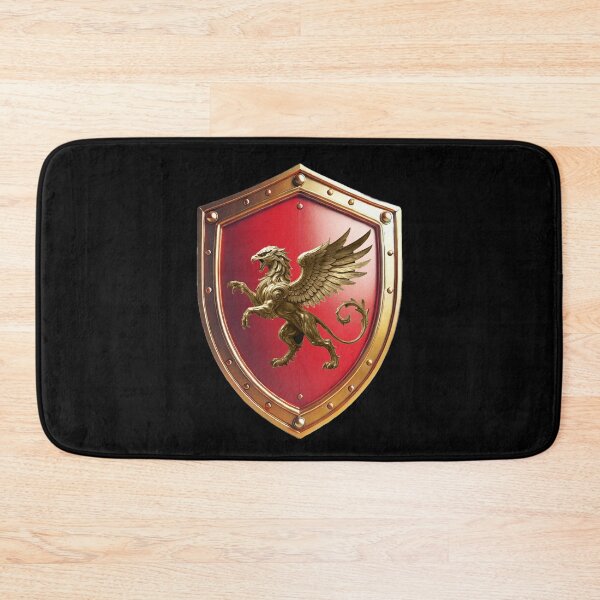 Item preview, Patel Family Shield  Golden Griffin Emblem designed and sold by Highlandkings.