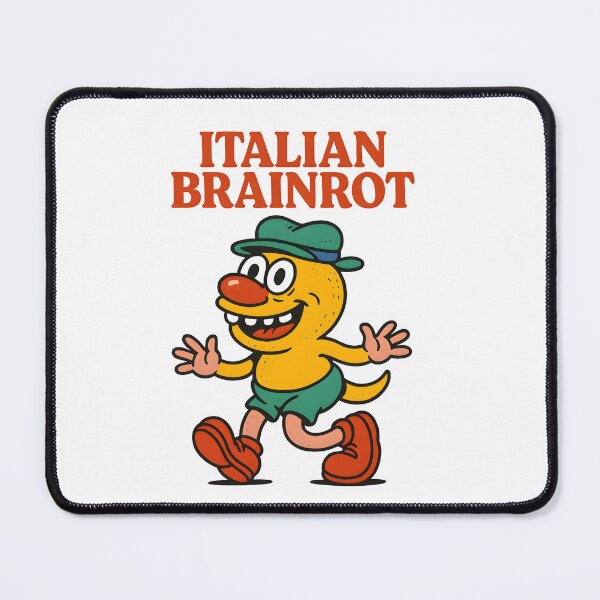 Item preview, Italian Brainrot - Retro Surreal Style designed and sold by koreaInPrint.