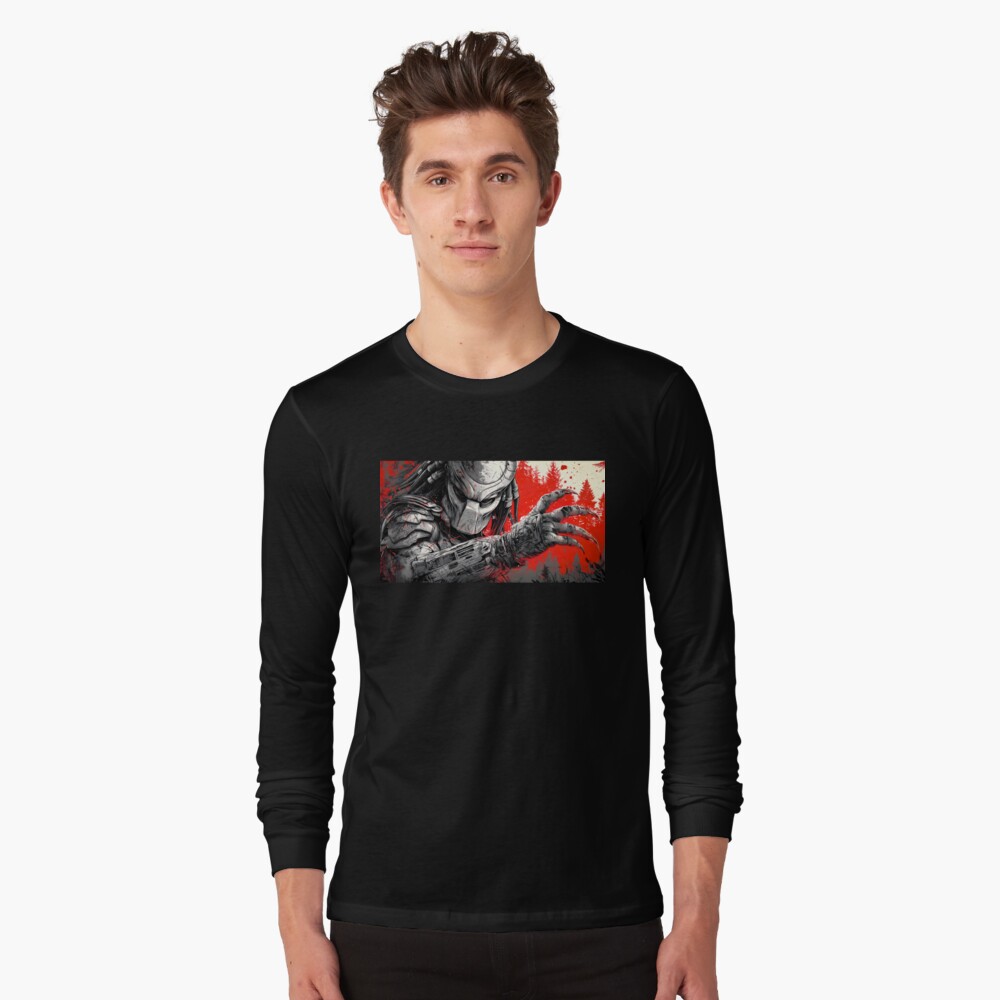 Aperçu de l'œuvre T-shirt manches longues créée et vendue par HakoCity.