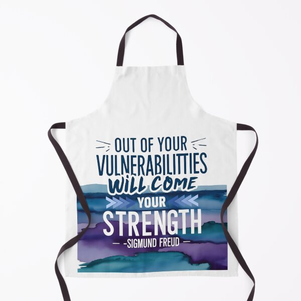 Item preview, Out of your Vulnerabilities, will come your strength- Sigmund Freud designed and sold by TherapyVibes.
