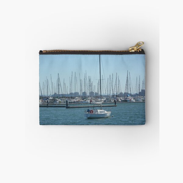 Item preview, BOAT ON BLUE WATER designed and sold by kazaroodie.