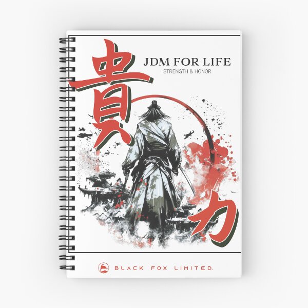 Item preview, JDM FOR LIFE SAMURAI STRENGTH & HONOR designed and sold by BlackFoxMedia.