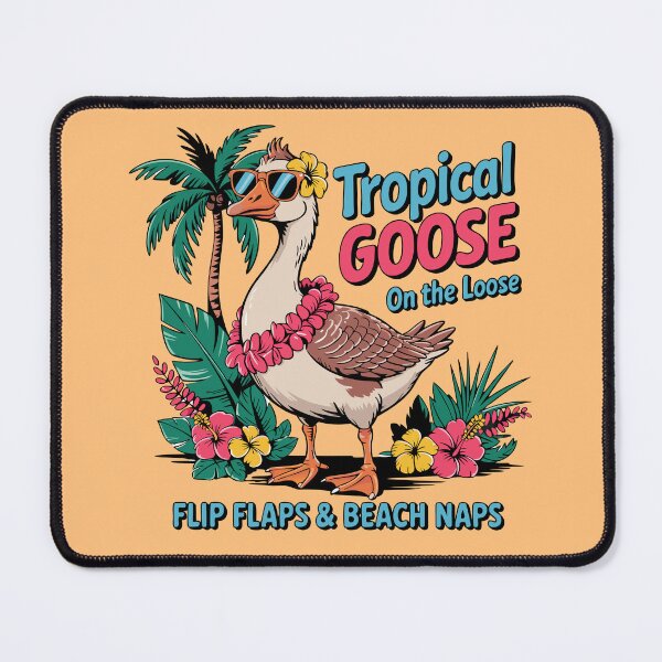 Item preview, Tropical goose on the loose designed and sold by FatBirdie.