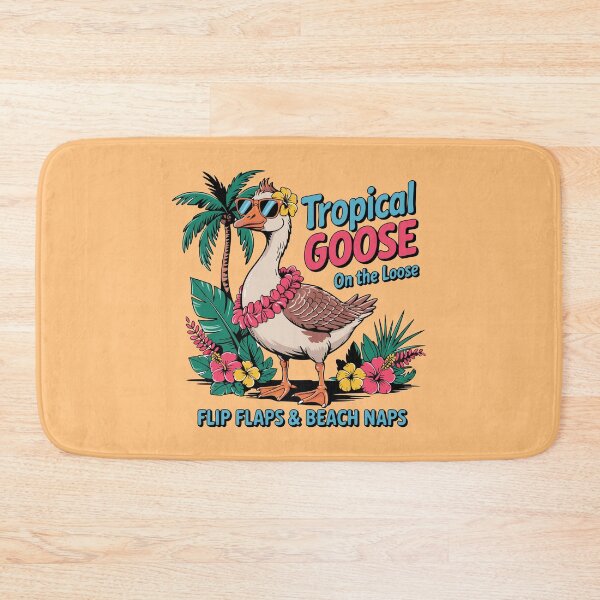 Item preview, Tropical goose on the loose designed and sold by FatBirdie.