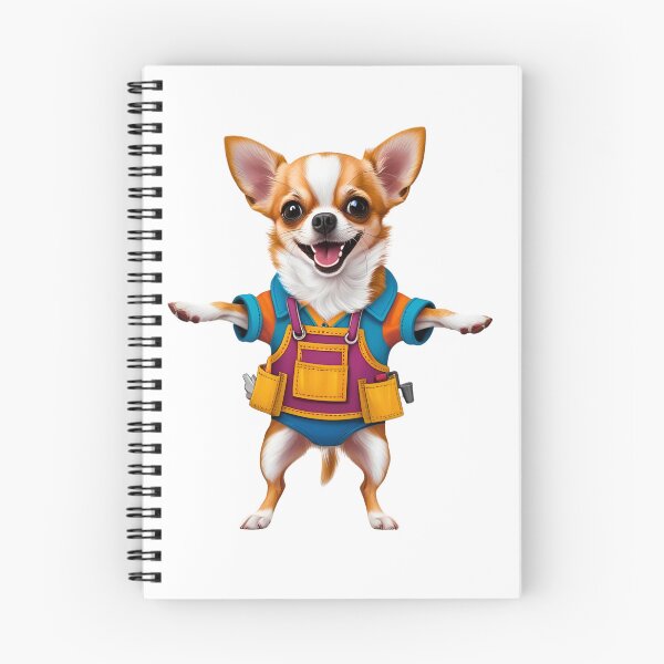 Item preview, Mr. Fixit Chihuahua | Handy Pup in Toolbelt & Hard Hat designed and sold by Fredster1966.