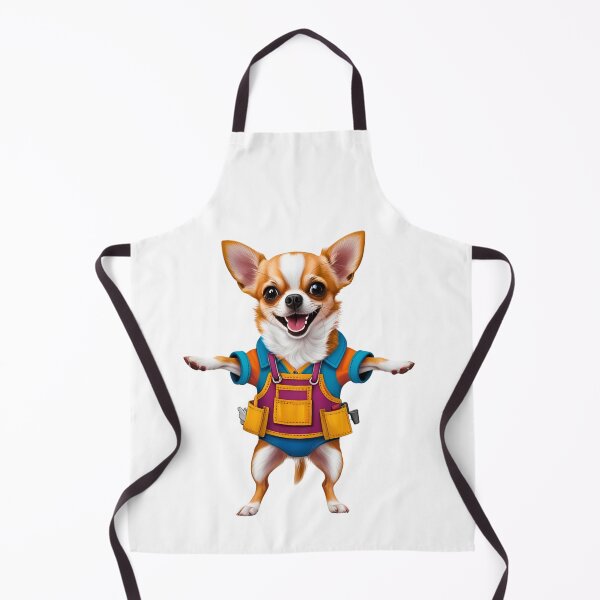 Item preview, Mr. Fixit Chihuahua | Handy Pup in Toolbelt & Hard Hat designed and sold by Fredster1966.