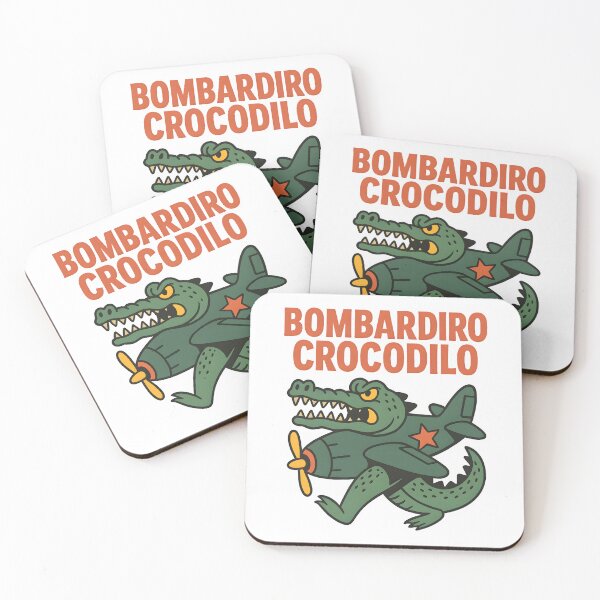 Item preview, Bombardiro Crocodilo designed and sold by koreaInPrint.