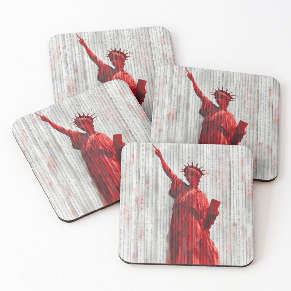 Item preview, Dystopian Liberty: Urban Isolation and Digital Freedom designed and sold by Chroma Myst.