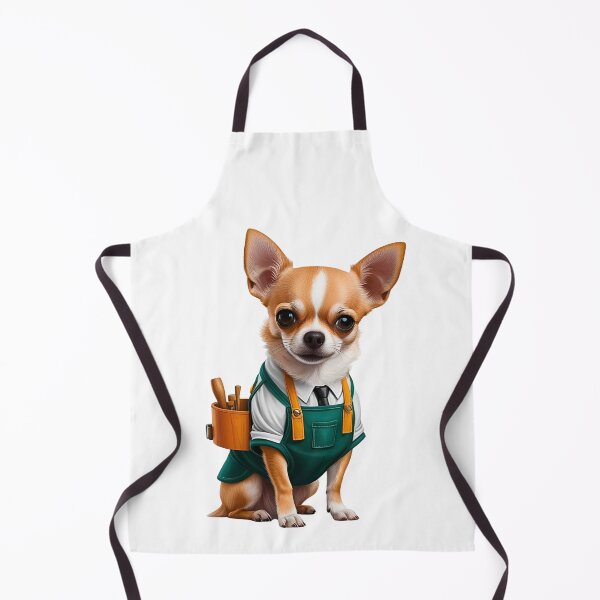 Item preview, Carpenter Chihuahua | Cute Dog in Overalls with Tools designed and sold by Fredster1966.