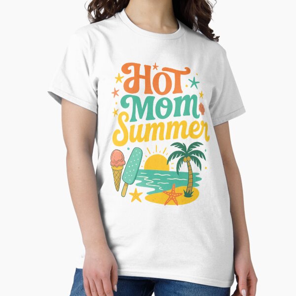 Item preview, Hot Mom Summer Beach Fun Art designed and sold by Adrian Kane.