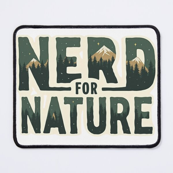 Item preview, Nerd for Nature 2 designed and sold by Wild Hearts At Home.