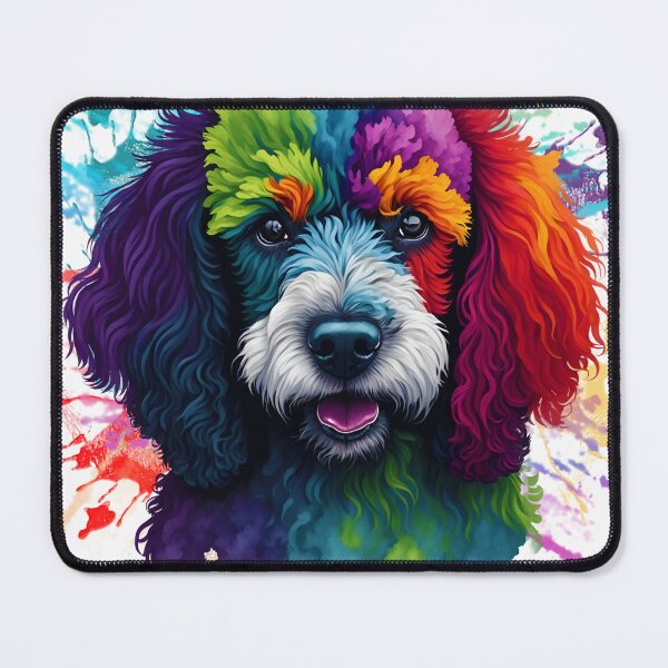 Item preview, Rainbow Poodle designed and sold by Bichon Boutique.
