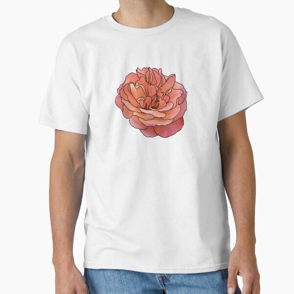 Item preview, Outlined Sunset Watercolor Flower designed and sold by marching-bands.