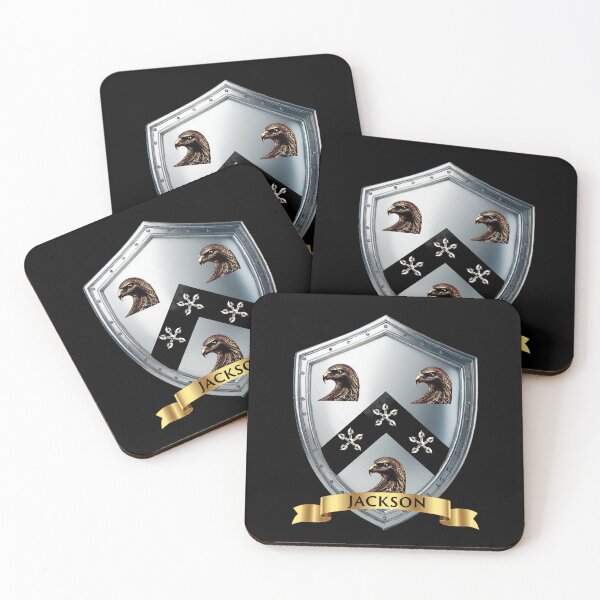 Item preview, Jackson Crest Shield with Banner  English Heritage Emblem designed and sold by Highlandkings.