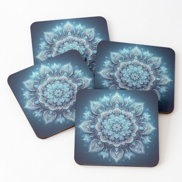 Item preview, Stellar Ice Mandala  designed and sold by DreamMandalas.