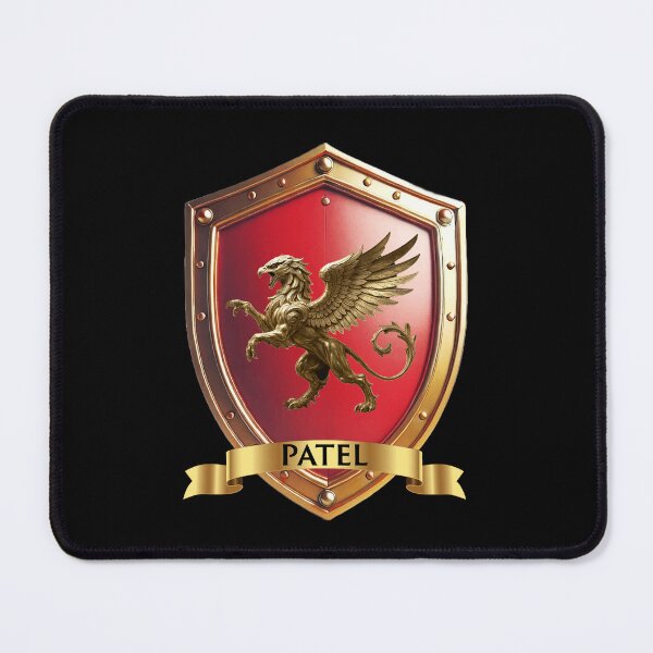 Item preview, Patel Crest Shield with Banner  Family Honor Emblem designed and sold by Highlandkings.