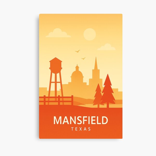Item preview, Mansfield Texas Travel  designed and sold by Thistle-TShop.