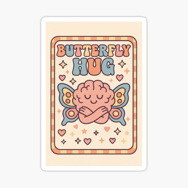 Item preview, Butterfly Hug designed and sold by TheraTimePrints.