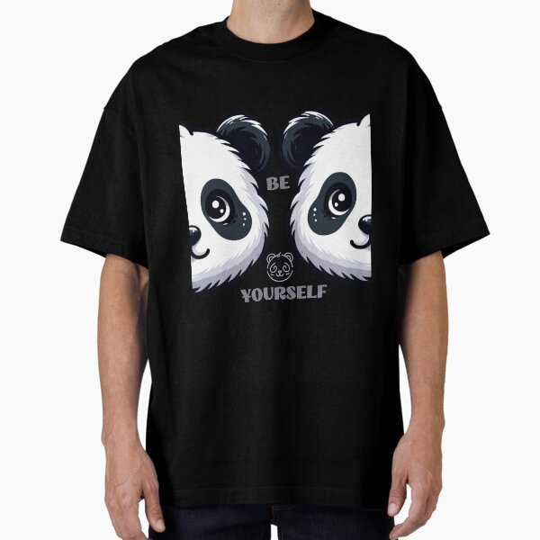 Item preview, Panda face be yourself designed and sold by DNikolStore.