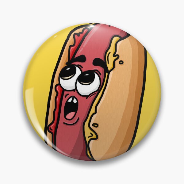 Item preview, GLIZZY GOBBLIN HOT DOG designed and sold by The Turbulent Architect.