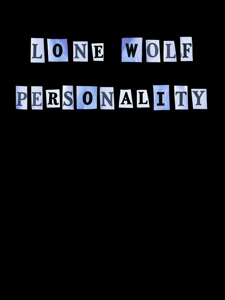 Thumbnail 7 of 7, Oversized T-Shirt, Lone Wolf Personality designed and sold by LindasPhotoArt.