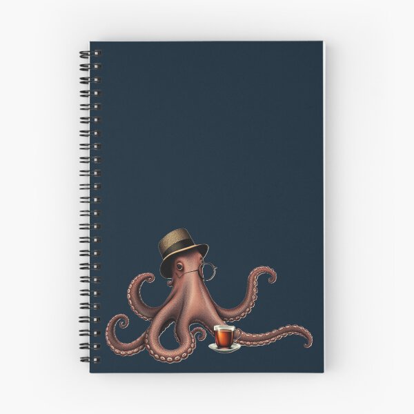 Item preview, Octopus Drinking A Cup Of Tea designed and sold by Daemolitia Designs.