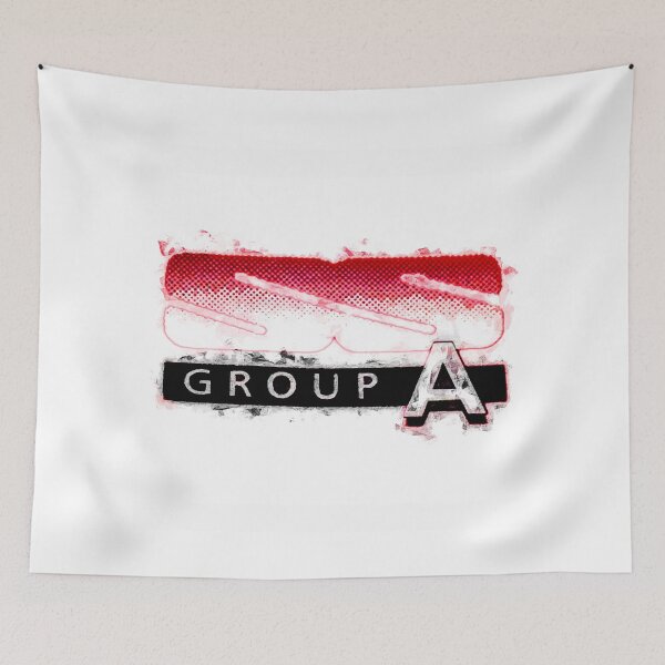 Item preview, SS Group A Badge – Grunge Pop Art Style designed and sold by Michael van der Hoorn.