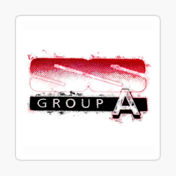 Item preview, SS Group A Badge – Grunge Pop Art Style designed and sold by Michael van der Hoorn.