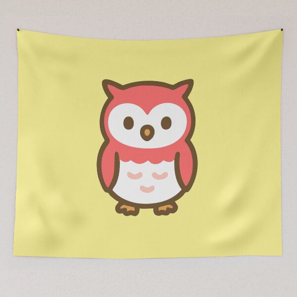 Item preview, Cecelia the Owl - Adorable Kawaii Owl designed and sold by PatchAndPetal.