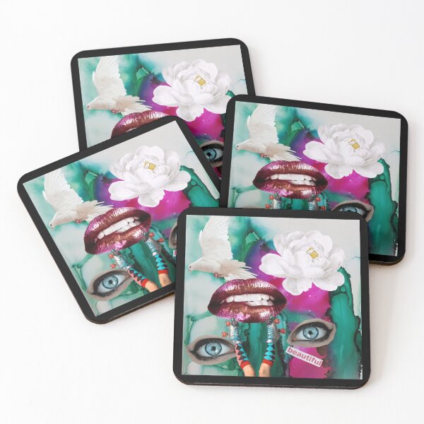 Item preview, POP ART, COLLAGE, FACE, EYES, PHOTO, COLOURFUL  designed and sold by AASparksDesigns.