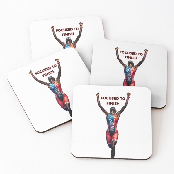 Item preview, "Focused to Finish – Triathlete Victory" designed and sold by Triathlongram.