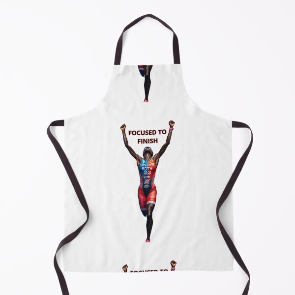 Item preview, "Focused to Finish – Triathlete Victory" designed and sold by Triathlongram.