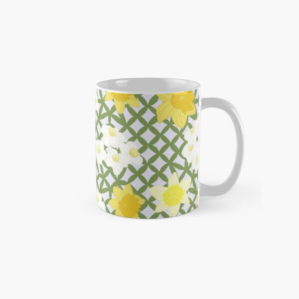 Item preview, April Showers and Spring Daffodil flowers designed and sold by maliapolsterart.