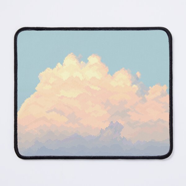 Item preview, Sunset Cloud Pixel Art  designed and sold by pebblepebblepebblepebblepebble.
