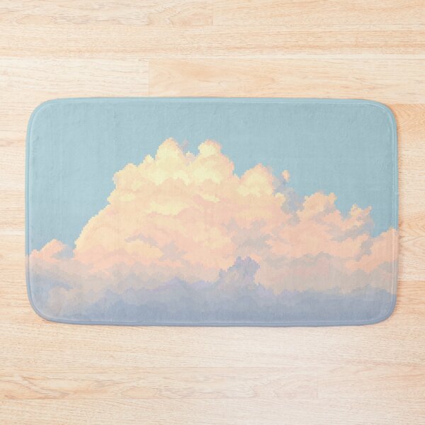 Item preview, Sunset Cloud Pixel Art  designed and sold by pebblepebblepebblepebblepebble.