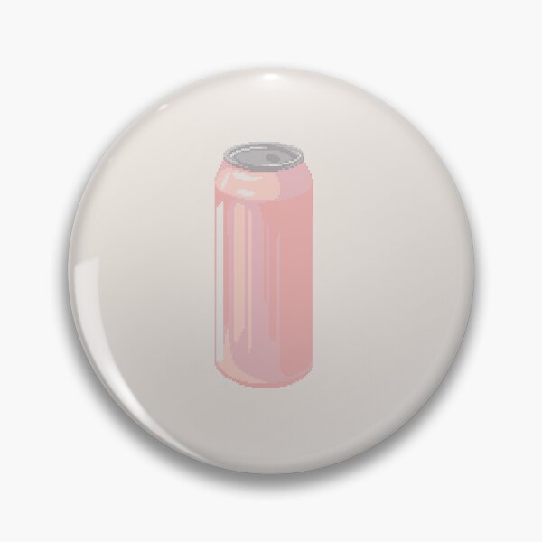 Item preview, Pink Drink Can Pixel Art designed and sold by pebblepebblepebblepebblepebble.