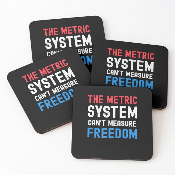 Item preview, The Metric System can't measure freedom funny 4th of July humor designed and sold by snowry.
