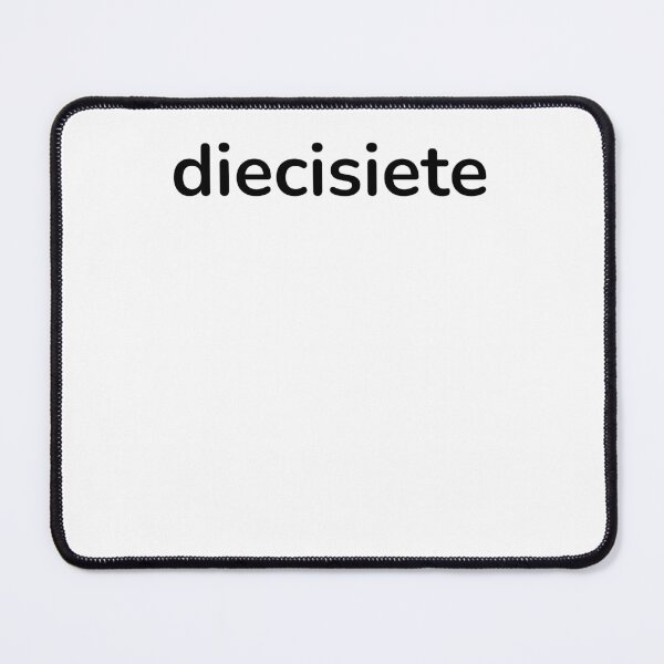 Item preview, Diecisiete Spanish 17th Birthday fun Fiesta/party designed and sold by snowry.