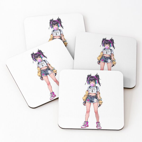 Item preview, Gamer Girl Power | Cool Anime Street Player designed and sold by NovaProArt.