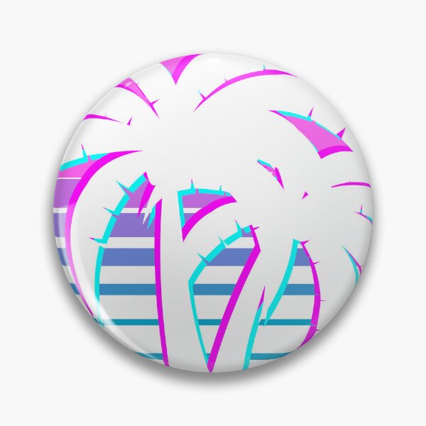 Item preview, Retro Palm Paradise – Vaporwave Neon Aesthetic designed and sold by HoloHause.