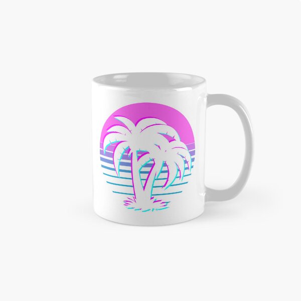 Item preview, Retro Palm Paradise – Vaporwave Neon Aesthetic designed and sold by HoloHause.