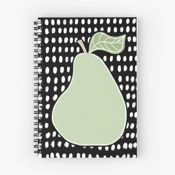 Item preview, “Pear Shaped” | Black and White Background designed and sold by LiseHoltArt.