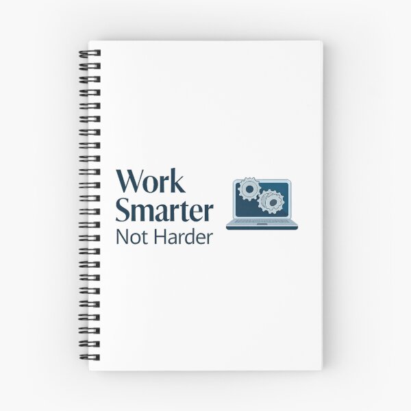 Item preview, Work Smart, Not Hard designed and sold by Simple_Designs.