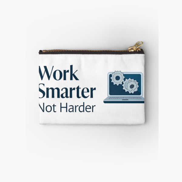 Item preview, Work Smart, Not Hard designed and sold by Simple_Designs.