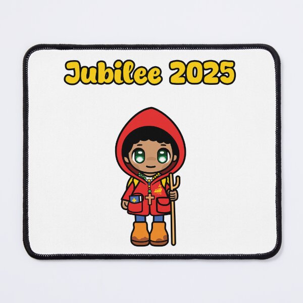 Item preview, Fe – Jubilee 2025 Catholic Mascot Character designed and sold by KatelynMitalski.
