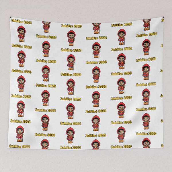 Item preview, Fe – Jubilee 2025 Catholic Mascot Character designed and sold by KatelynMitalski.