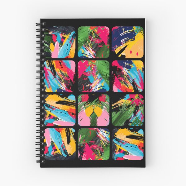 Item preview, Vibrant Abstract Art Collage: A Burst of Color and Creativity designed and sold by Bearded Jester Designs.
